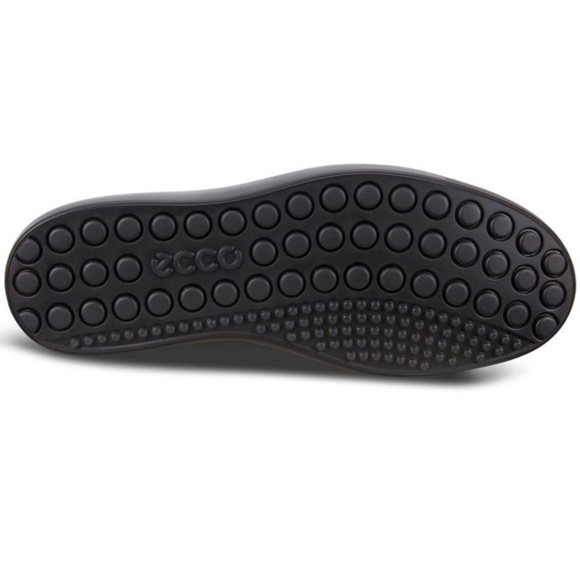 Ecco Soft 7 Men’s Black Leather Low top Sneakers Comfortable lace up loafers 10 main image 12